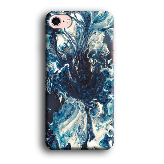 Marble Pattern 027 iPhone 8 Case-Plastic / Full Wrap (3D Case)-Xtracase