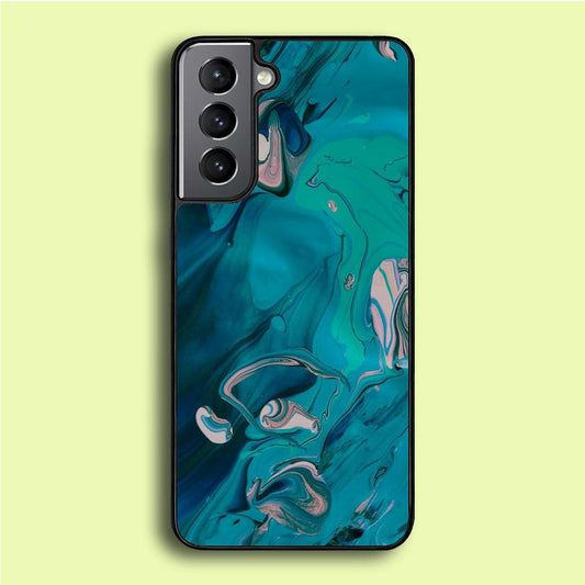 Marble Pattern 028 Samsung Galaxy A16 Case-Rubber / White (2D Case)-Xtracase