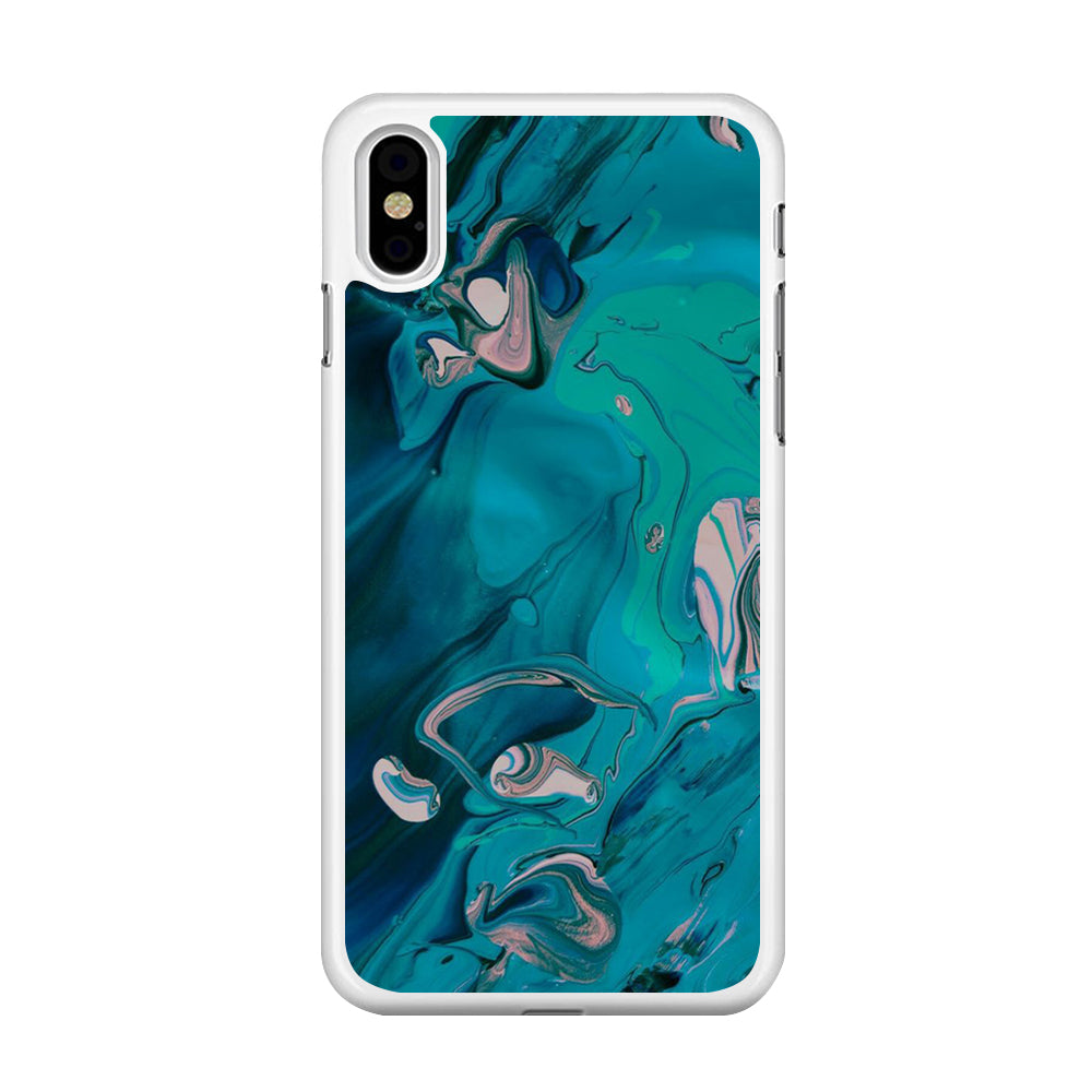 Marble Pattern 028 iPhone X Case