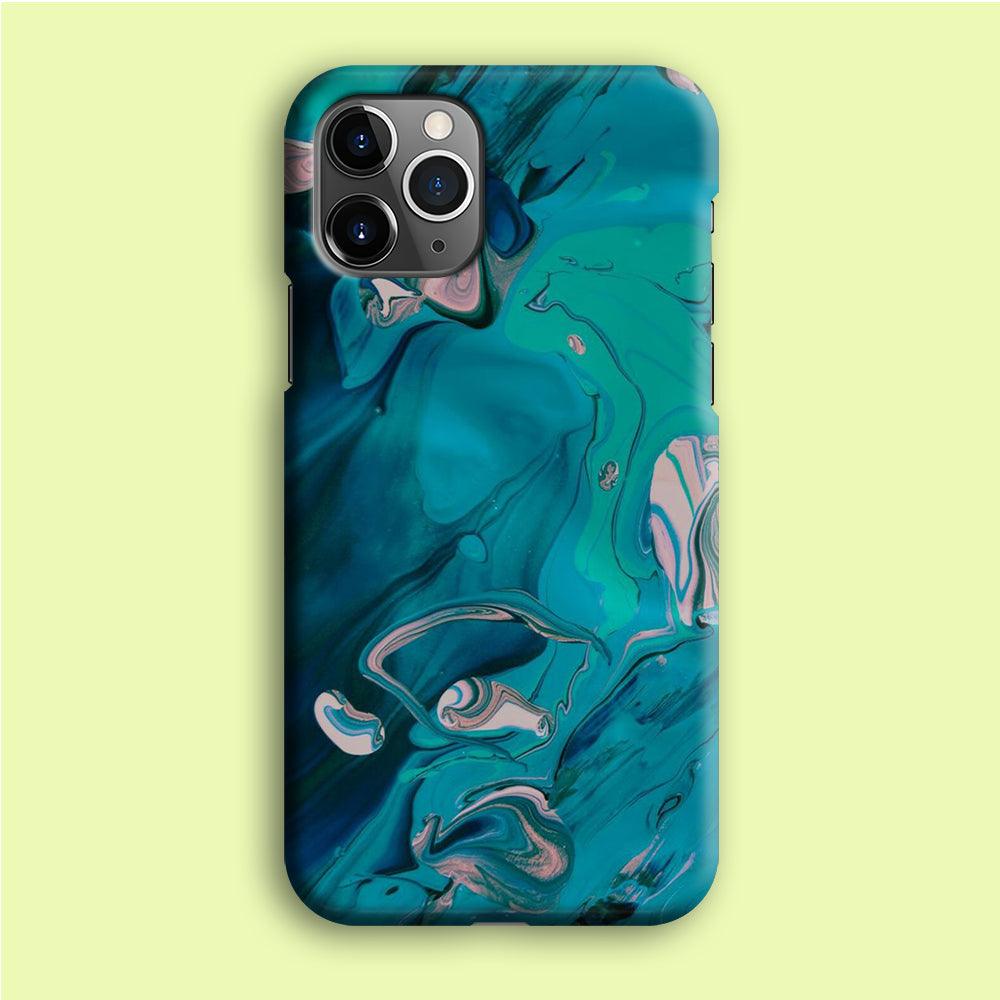 Marble Pattern 028 iPhone 12 Pro Case-Plastic / Full Wrap (3D Case)-Xtracase