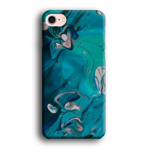 Marble Pattern 028 iPhone 8 Case-Plastic / Full Wrap (3D Case)-Xtracase