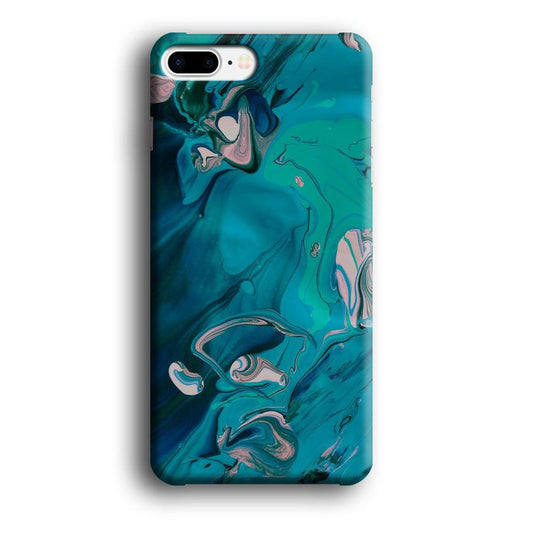 Marble Pattern 028 iPhone 8 Plus Case-Plastic / Full Wrap (3D Case)-Xtracase