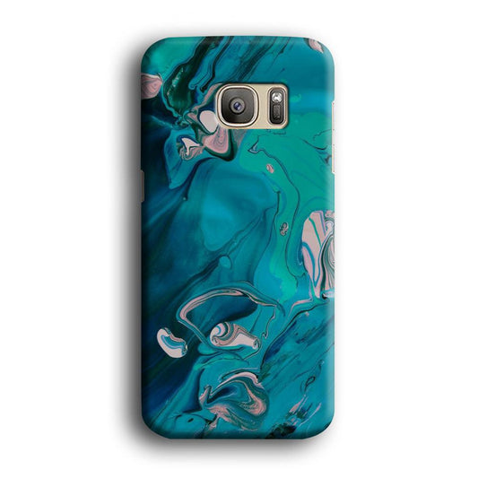 Marble Pattern 028 Samsung Galaxy S7 Edge Case-Plastic / Full Wrap (3D Case)-Xtracase