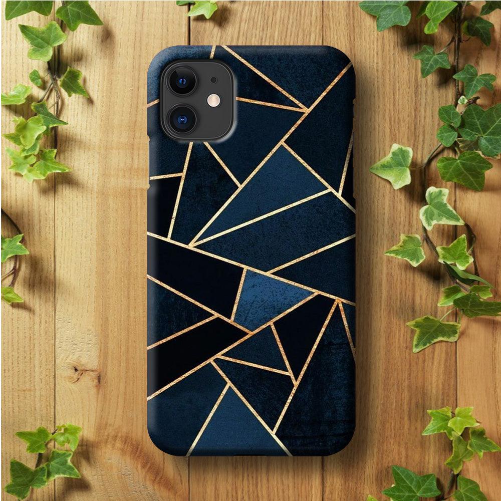 Marble Pattern 029 iPhone 11 Case-Plastic / Full Wrap (3D Case)-Xtracase