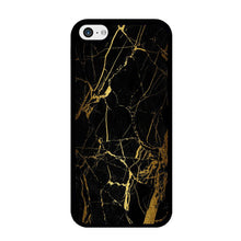 Load image into Gallery viewer, Marble Pattern Black and Gold iPhone 5 | 5s Case