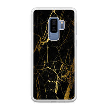 Load image into Gallery viewer, Marble Pattern Black and Gold Samsung Galaxy S9 Plus Case