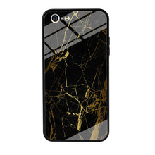 Load image into Gallery viewer, Marble Pattern Black and Gold iPhone 5 | 5s Case