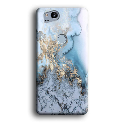 Marble Pattern 014 Google Pixel 2 3D Case-Xtracase