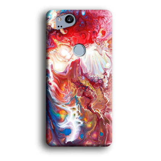 Marble Pattern 025 Google Pixel 2 3D Case-Xtracase
