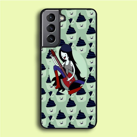 Marceline The Vampire Queen Samsung Galaxy A16 Case-Rubber / White (2D Case)-Xtracase