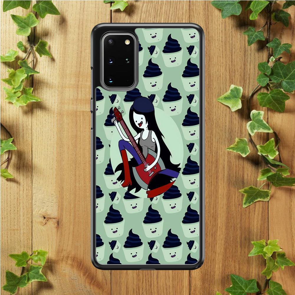 Marceline The Vampire Queen Samsung Galaxy S20 Plus Case-Rubber / Black (2D Case)-Xtracase