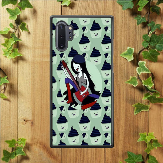 Marceline The Vampire Queen Samsung Galaxy Note 10 Plus Case-Rubber / Black (2D Case)-Xtracase