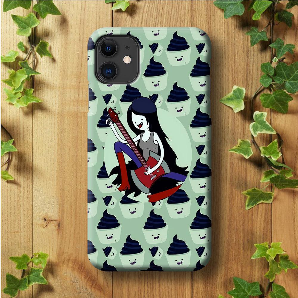 Marceline The Vampire Queen iPhone 11 Case-Plastic / Full Wrap (3D Case)-Xtracase