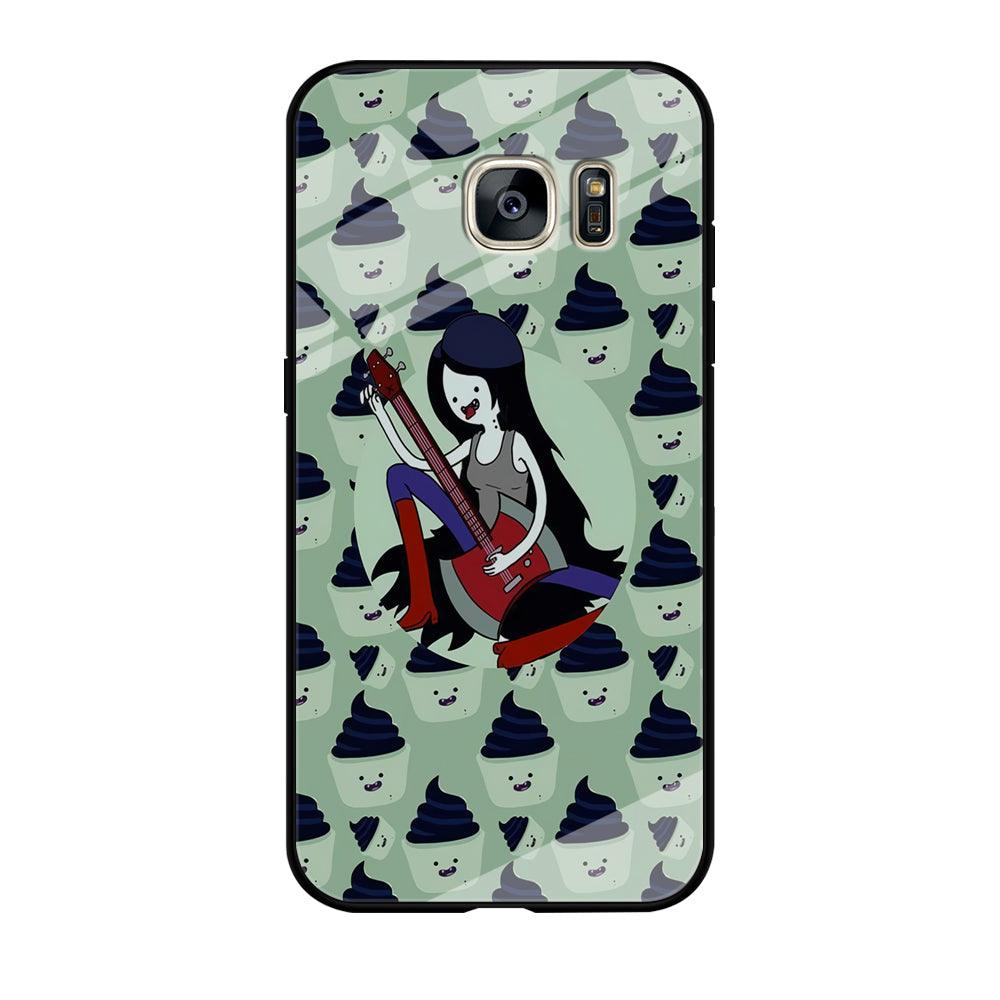Marceline The Vampire Queen Samsung Galaxy S7 Edge Case-Tempered Glass Case-Xtracase