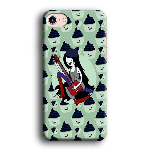 Marceline The Vampire Queen iPhone 8 Case-Plastic / Full Wrap (3D Case)-Xtracase