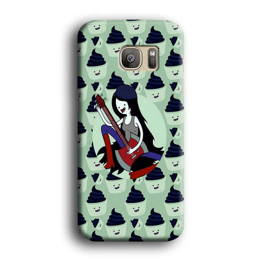 Marceline The Vampire Queen Samsung Galaxy S7 Edge Case-Plastic / Full Wrap (3D Case)-Xtracase