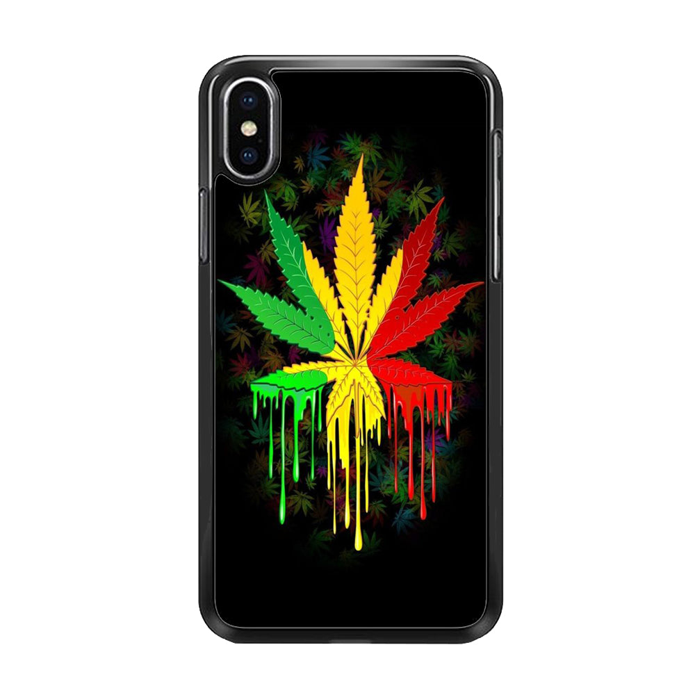 Marijuana Art iPhone Xs Case
