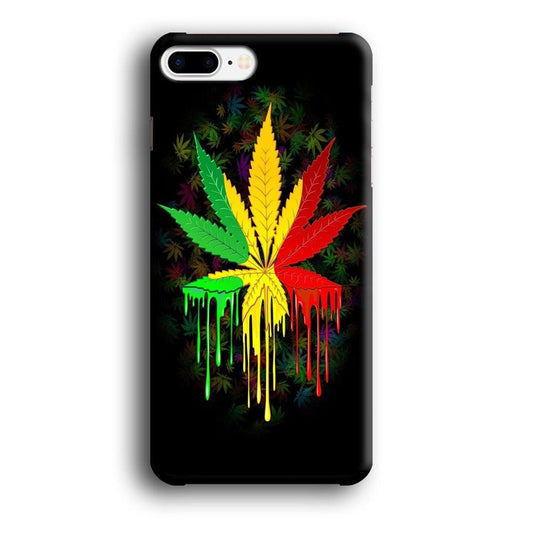 Marijuana Art iPhone 7 Plus Case-Plastic / Full Wrap (3D Case)-Xtracase