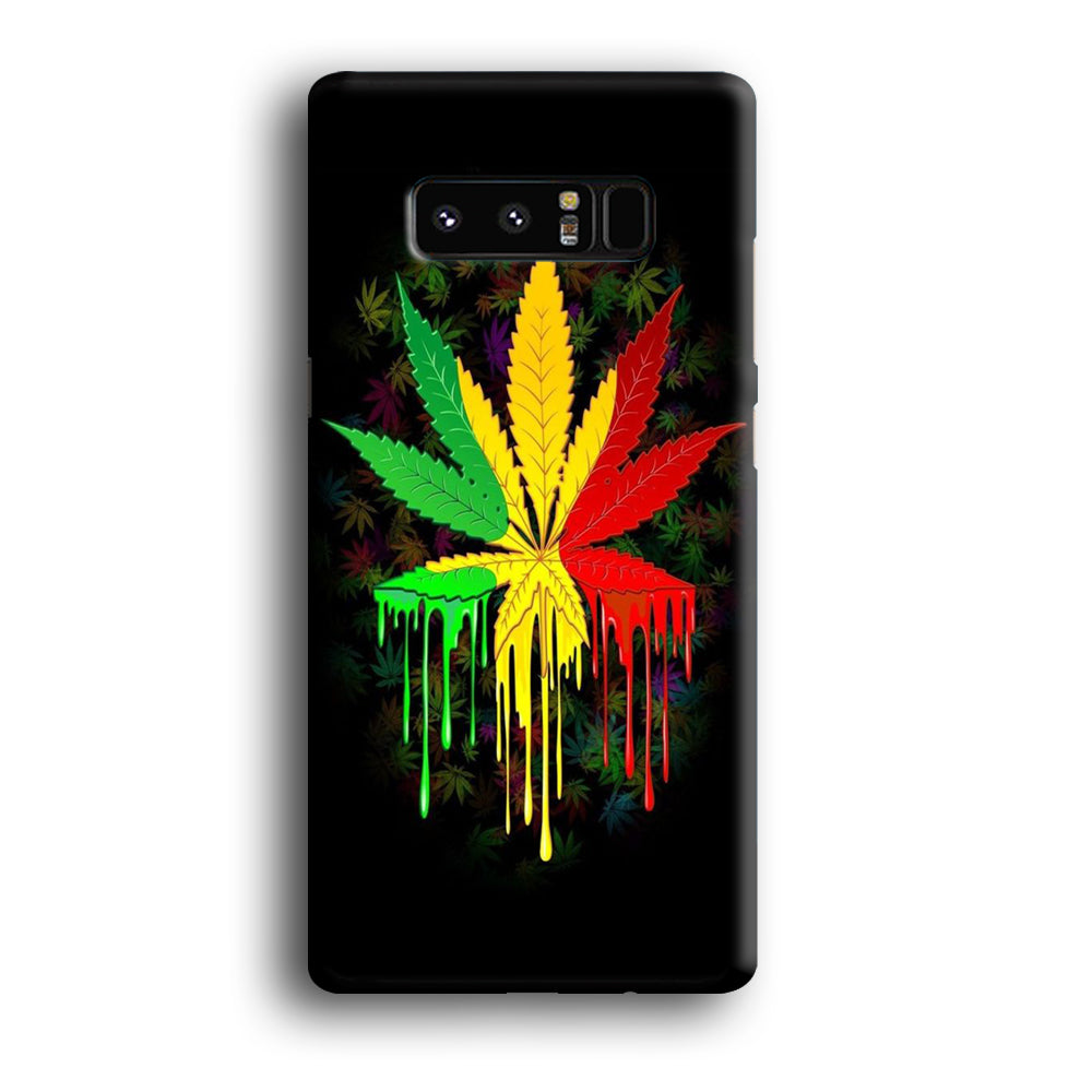 Marijuana Art Samsung Galaxy Note 8 Case