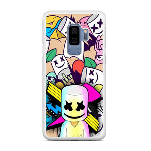 Marshmello Art Samsung Galaxy S9 Plus Case