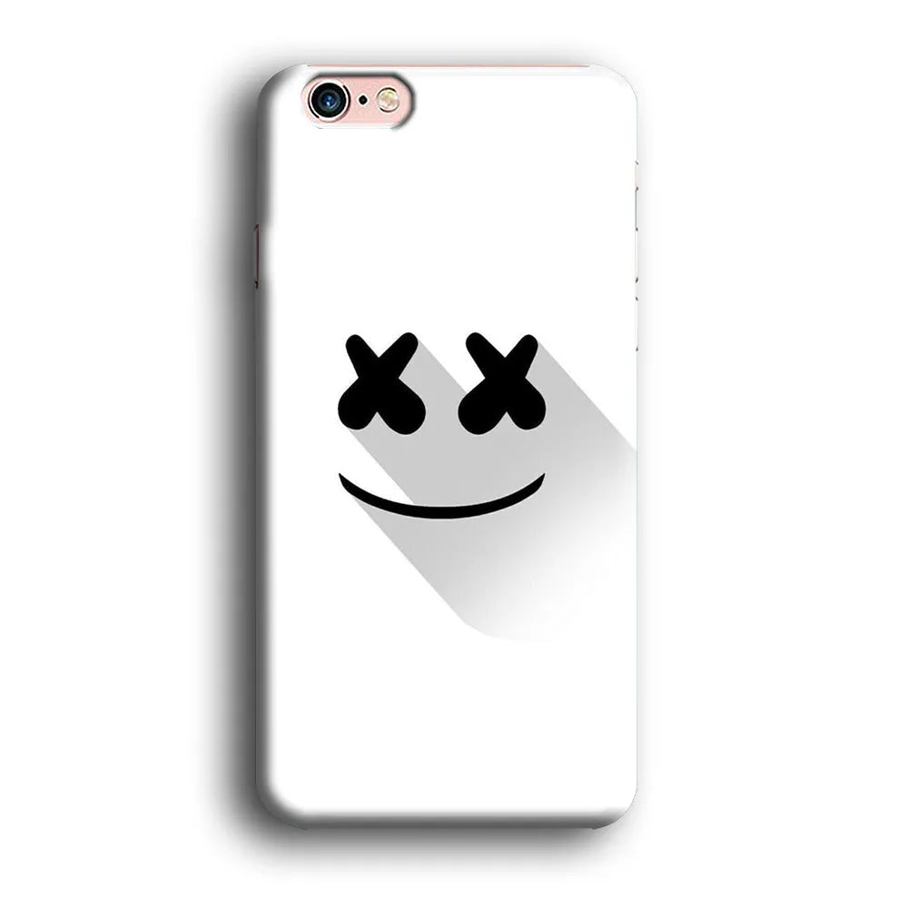 Marshmello iPhone 6 Plus | 6s Plus Case-Plastic / Full Wrap (3D Case)-Xtracase