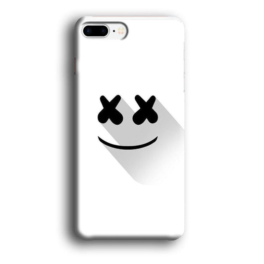 Marshmello iPhone 7 Plus Case-Plastic / Full Wrap (3D Case)-Xtracase