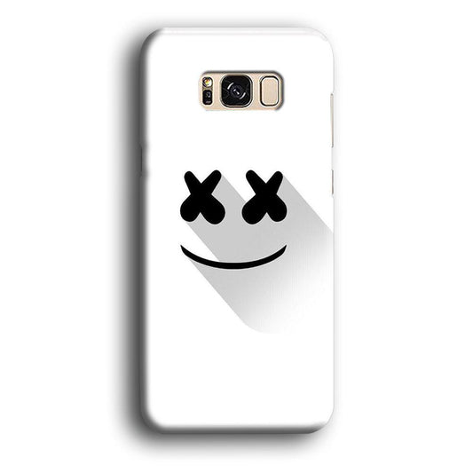 Marshmello Samsung Galaxy S8 Case-Plastic / Full Wrap (3D Case)-Xtracase