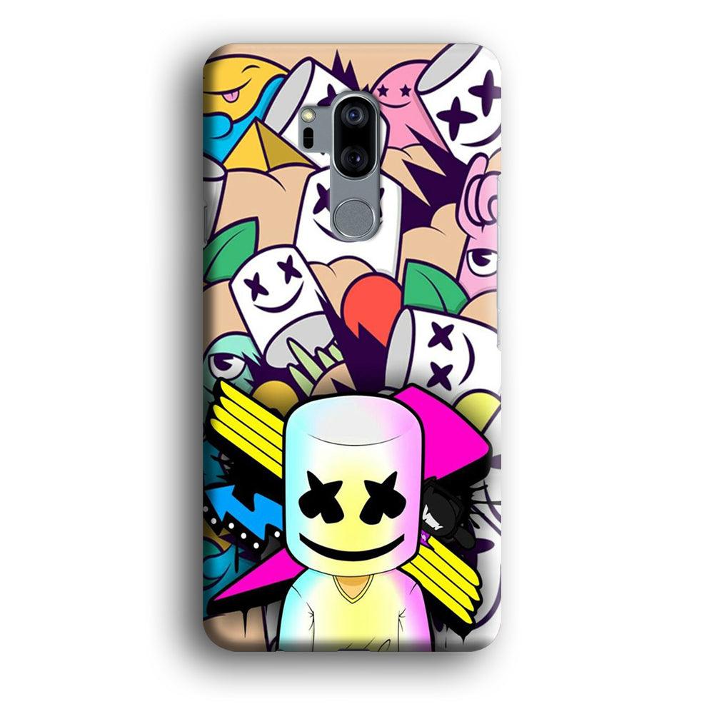 Marshmello Art LG G7 ThinQ 3D Case-Xtracase