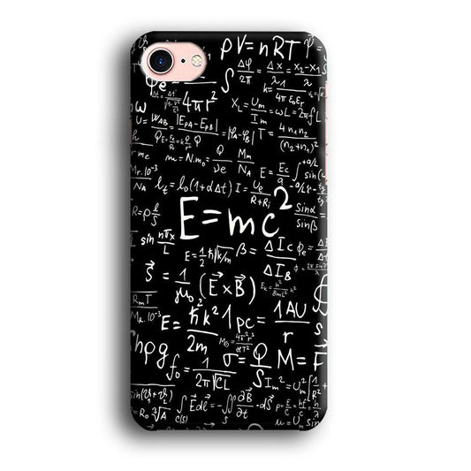 Matematic Pattern 001 iPhone 8 Case-Plastic / Full Wrap (3D Case)-Xtracase