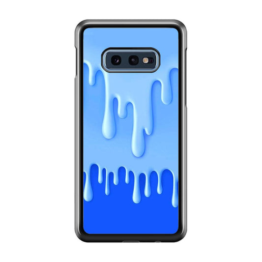 Melted Blue Cream Samsung Galaxy S10E Case-Plastic / Full Wrap (3D Case)-Xtracase