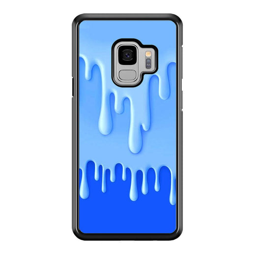 Melted Blue Cream Samsung Galaxy S9 Case-Plastic / Full Wrap (3D Case)-Xtracase