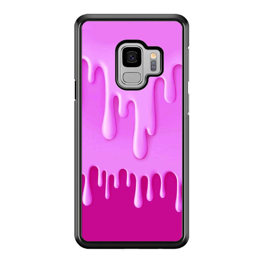 Melted Pink Cream Samsung Galaxy S9 Case-Plastic / Full Wrap (3D Case)-Xtracase