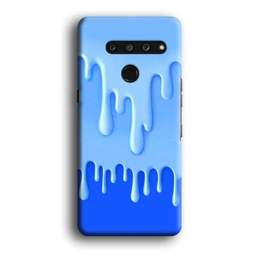 Melted Blue Cream LG V50 3D Case-Xtracase