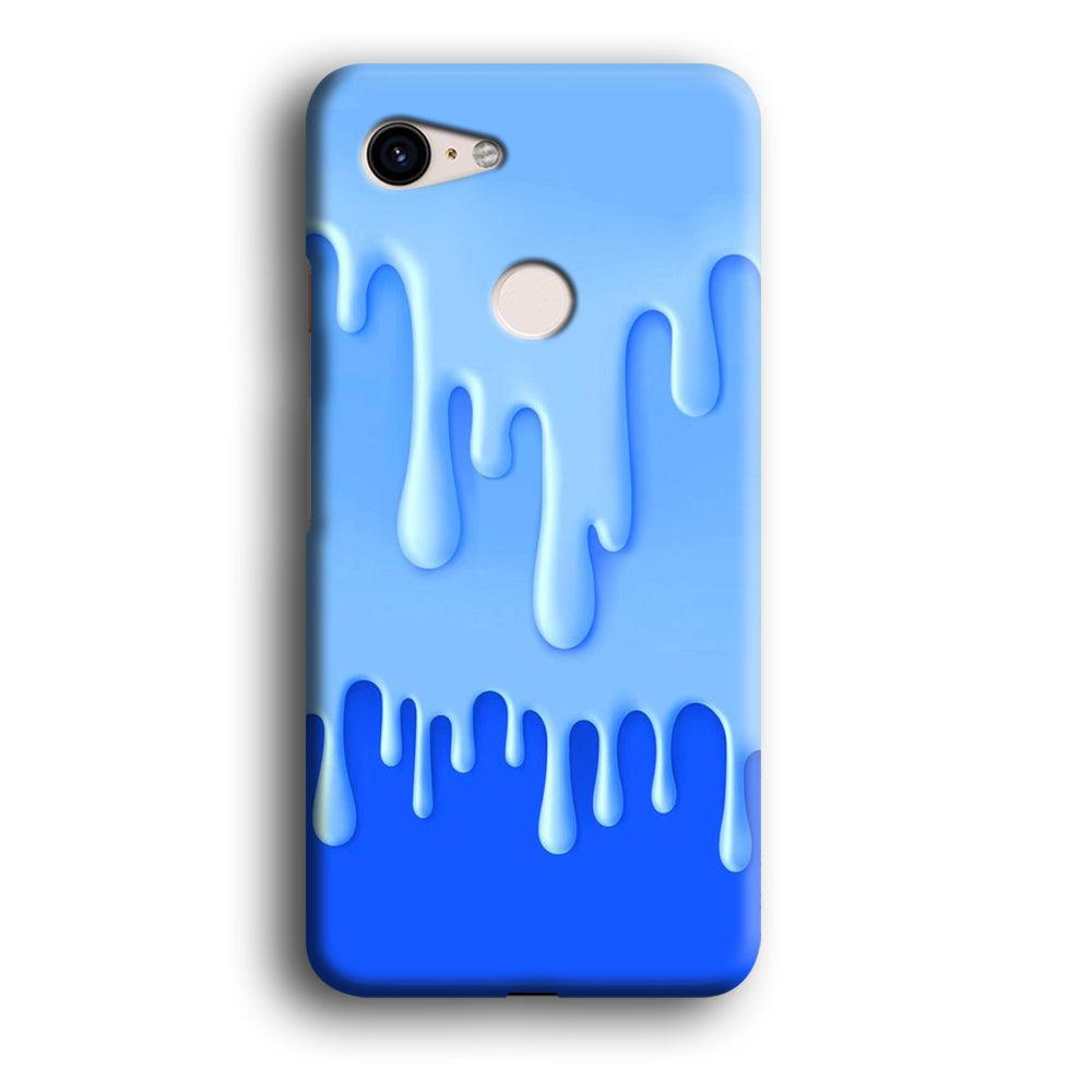 Melted Blue Cream Google Pixel 3 XL 3D Case-Xtracase