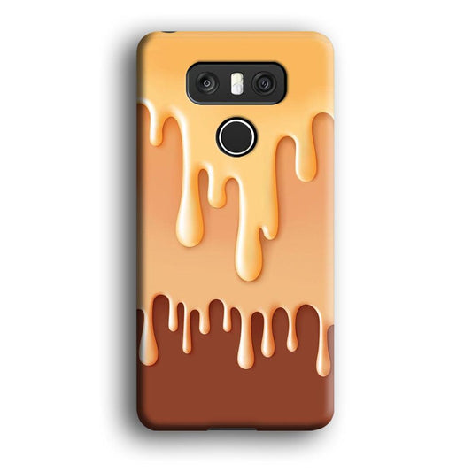 Melted Brown Cream LG G6 3D Case-Xtracase