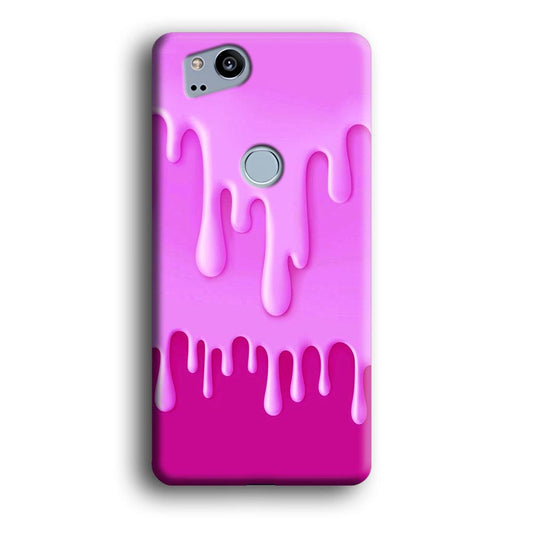 Melted Pink Cream Google Pixel 2 3D Case-Xtracase