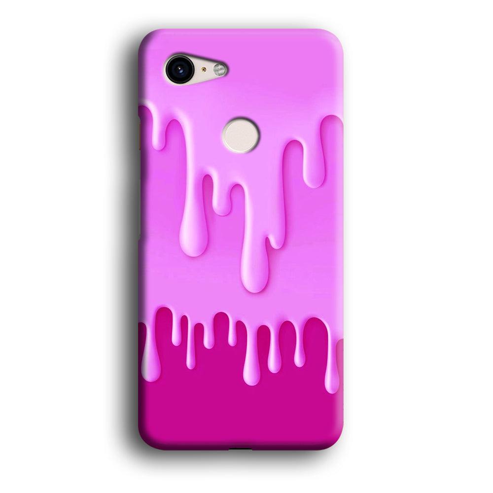 Melted Pink Cream Google Pixel 3 3D Case-Xtracase