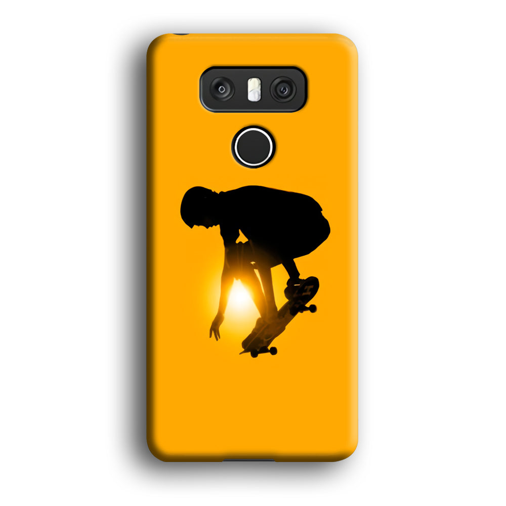Men Play Skateboard LG G6 3D Case