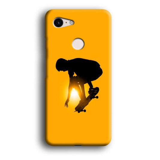 Men Play Skateboard Google Pixel 3 3D Case-Xtracase