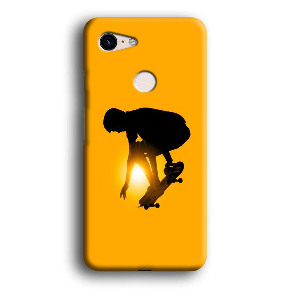 Men Play Skateboard Google Pixel 3 XL 3D Case-Xtracase