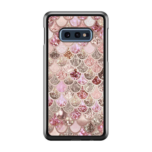 Mermaid Scale Glamor Shining Samsung Galaxy S10E Case-Plastic / Full Wrap (3D Case)-Xtracase
