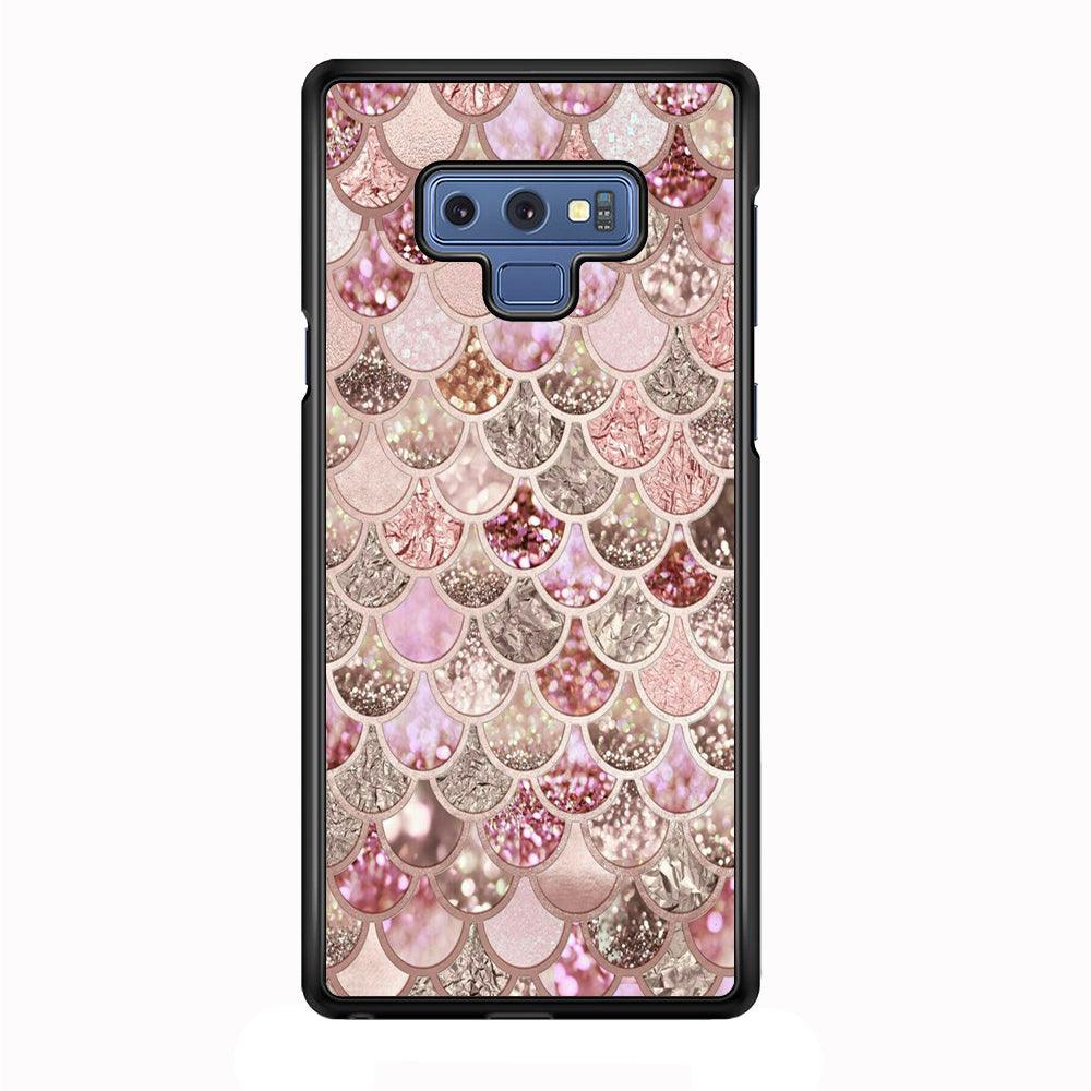 Mermaid Scale Glamor Shining Samsung Galaxy Note 9 Case-Plastic / Full Wrap (3D Case)-Xtracase