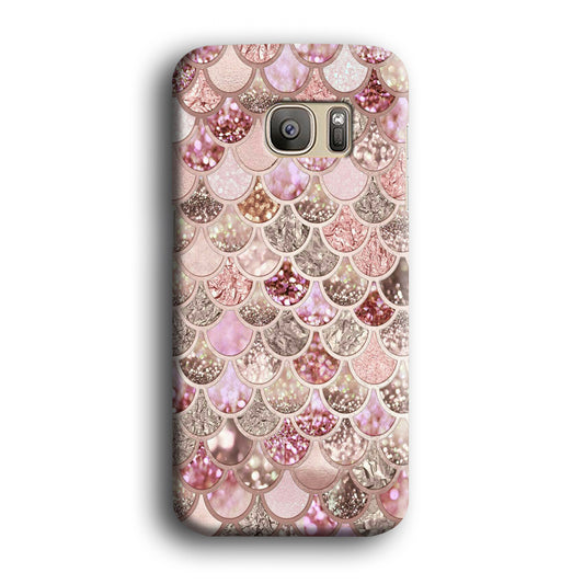 Mermaid Scale Glamor Shining Samsung Galaxy S7 Edge Case