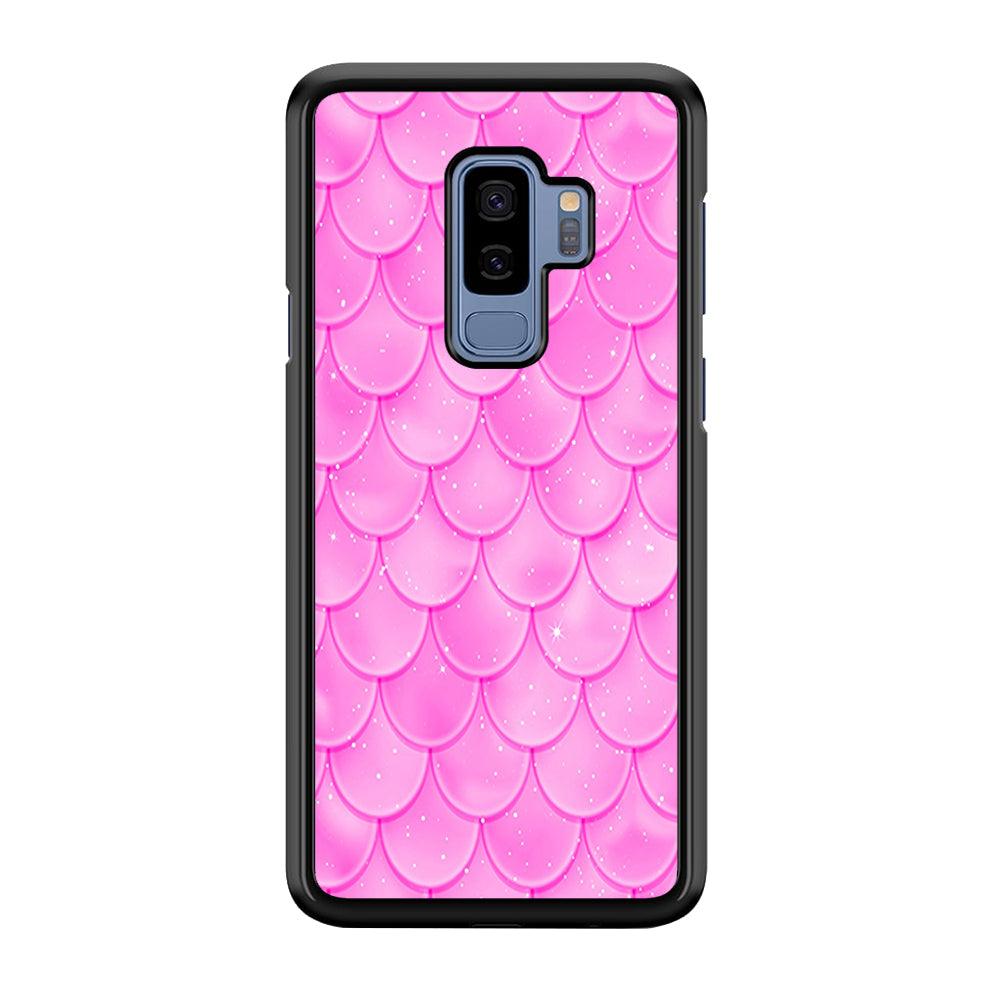 Mermaid Scale Pink Shining Samsung Galaxy S9 Plus Case-Plastic / Full Wrap (3D Case)-Xtracase