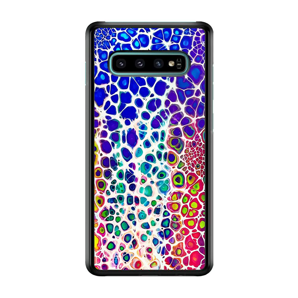 Mermaid Skin Colorful Samsung Galaxy S10 Case-Plastic / Full Wrap (3D Case)-Xtracase