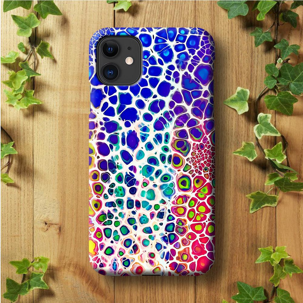 Mermaid Skin Colorful iPhone 11 Case-Plastic / Full Wrap (3D Case)-Xtracase