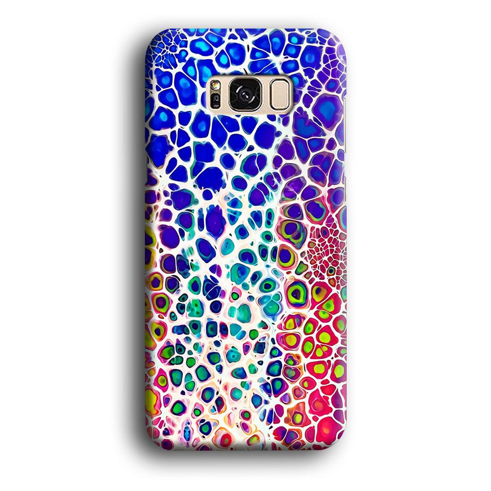 Mermaid Skin Colorful Samsung Galaxy S8 Case-Plastic / Full Wrap (3D Case)-Xtracase