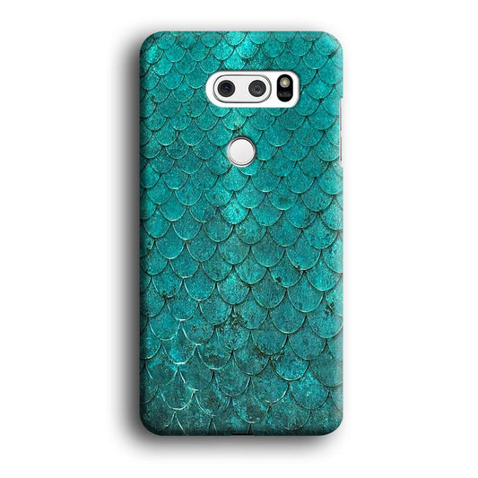Mermaid Scale Green Luxury LG V30 3D Case-Xtracase