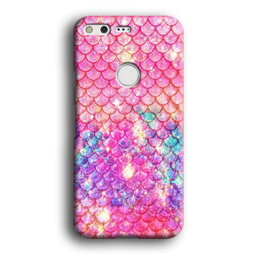 Mermaid Scale Pink Luxury Google Pixel 3D Case-Xtracase