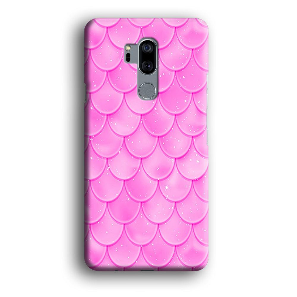 Mermaid Scale Pink Shining LG G7 ThinQ 3D Case-Xtracase